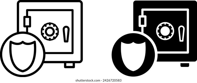 Save Box icon illustration design vector