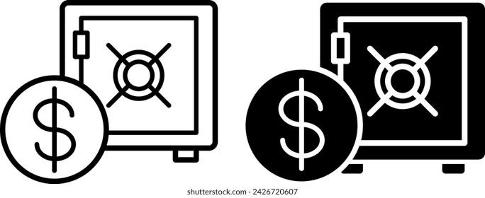 Guardar Icono de caja ilustración vector de diseño