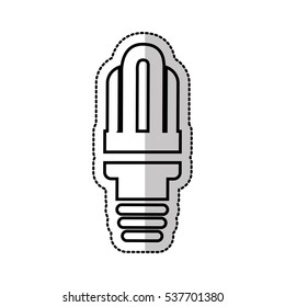 save bulb isolated icon vector illustration design