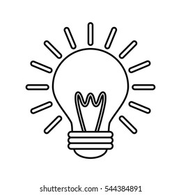 save bulb isolated icon vector illustration design