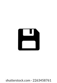Save computer icon, vector illustration. Many computer icons that are used in everyday. Whether it's office work, and others. These icons are very important as our instructions for executing work.