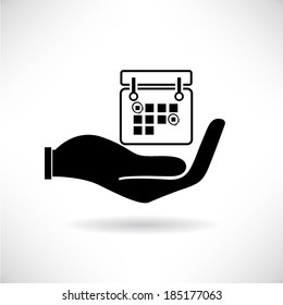 save the date, appointment symbol