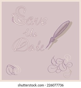 Save the Date background