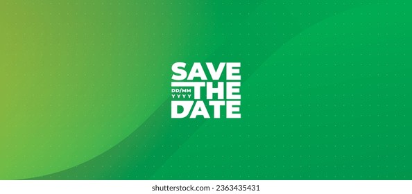 Save the date banner. Can be used for business, marketing and advertising. logo graphic design of event summit made for Technology and upcoming events. Vector EPS 10