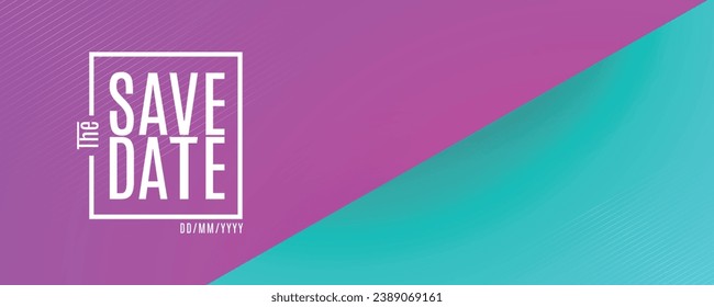 Guarda el cartel de fecha. Se puede usar para negocios, marketing y publicidad. diseño gráfico del logo de la cumbre de eventos realizada para eventos económicos, empresariales y ambientales próximos. EPS vectorial 10