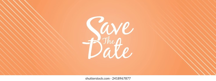 Save the date banner. Can be used for business, marketing and advertising. logo graphic design of event summit made for Technology and upcoming events.	