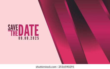 Save the date banner. Can be used for business, marketing and advertising. logo graphic design of event summit made for Technology and upcoming events.