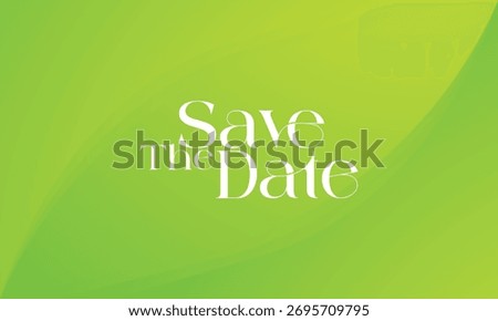 Save the date banner. Can be used for business, marketing and advertising. logo graphic design of event summit made for Technology and upcoming events. Vector EPS 10