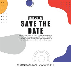 save the date banner for editing 