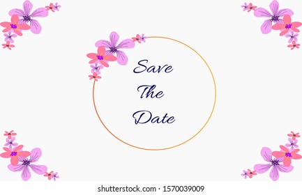 Save Date Banner Illustration Stock Vector (Royalty Free) 1570039009 ...