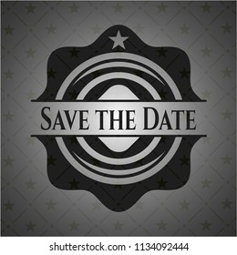 Save the Date black badge
