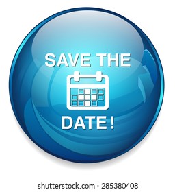 Save the date button