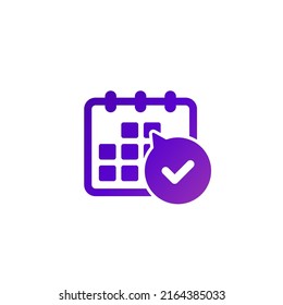 guardar una fecha, icono de calendario en blanco
