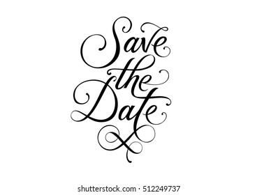 Save the Date Text Vector Images, Stock Photos & Vectors | Shutterstock