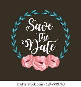 save the date card