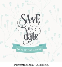 Save the date card