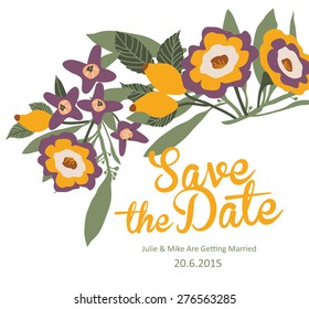 Save The Date Card / Wedding Invitation