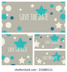 Save the date card. For wedding, party, baby shower etc.