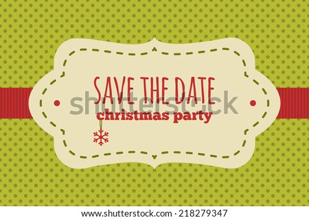save the date christmas card traditional red and green colors vintage frame with christmas - Whens Christmas save the date christmas card traditional red and green colors vintage frame with christmas - Whens Christmas