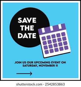 Save the Date Event Reminder Template