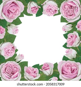 Guarda la tarjeta floral de fecha. Invitación a la boda. Marco de borde con flores. Planta de adorno floral de lujo para el diseño. Ilustración vectorial.