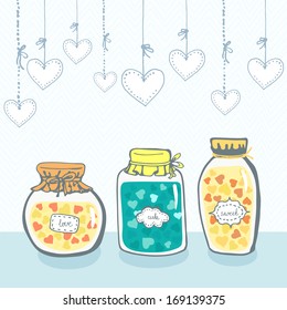 Save the date. Floral wedding invitation in vector. Stylish romantic background in pastel colors for romantic designs made in vector.