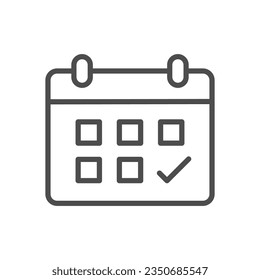 Save The Date Icon Design Element