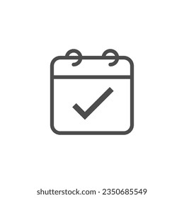 Save The Date Icon Design Element