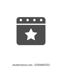 Save The Date Icon Design Element