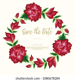 Save The Date Invitation Card