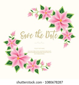 Save The Date Invitation Card