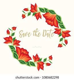 Save The Date Invitation Card
