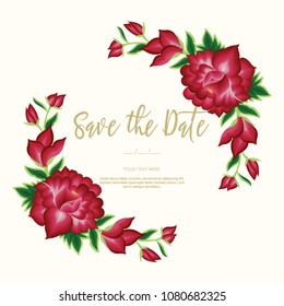 Save The Date Invitation Card