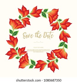 Save The Date Invitation Card