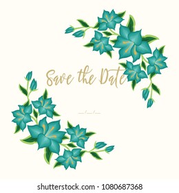 Save The Date Invitation Card