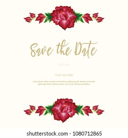 Save The Date Invitation Card