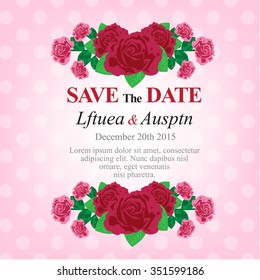 Save the Date Invitation Card