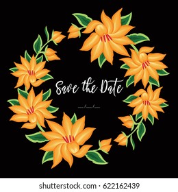 Save The Date Invitation Card