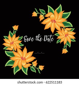 Save The Date Invitation Card