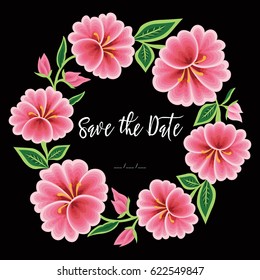Save The Date Invitation Card