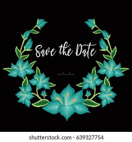 Save The Date Invitation Card
