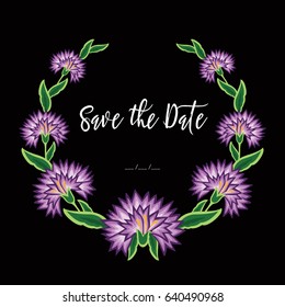 Save The Date Invitation Card