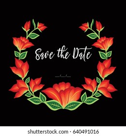 Save The Date Invitation Card