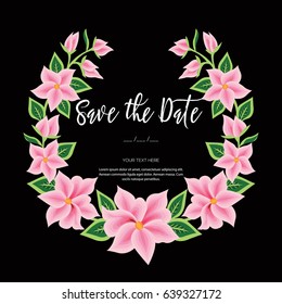 Save The Date Invitation Card - Copy Space