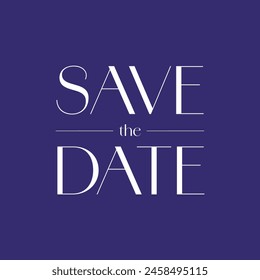 Save the Date invitation sign