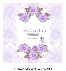 Save The Date Invitation. vector