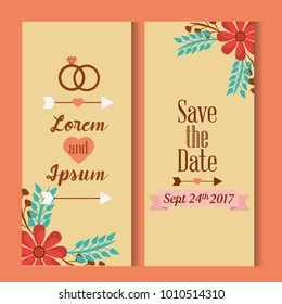save the date for personal wedding invitation cards
