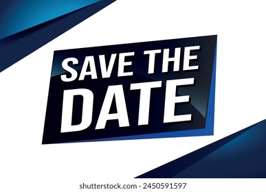 save the date poster banner graphic design icon logo sign symbol social media website coupon

