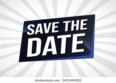 save the date poster banner graphic design icon logo sign symbol social media website coupon

