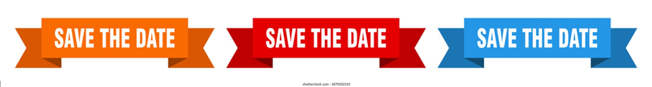 Save date banner Images, Stock Photos & Vectors | Shutterstock